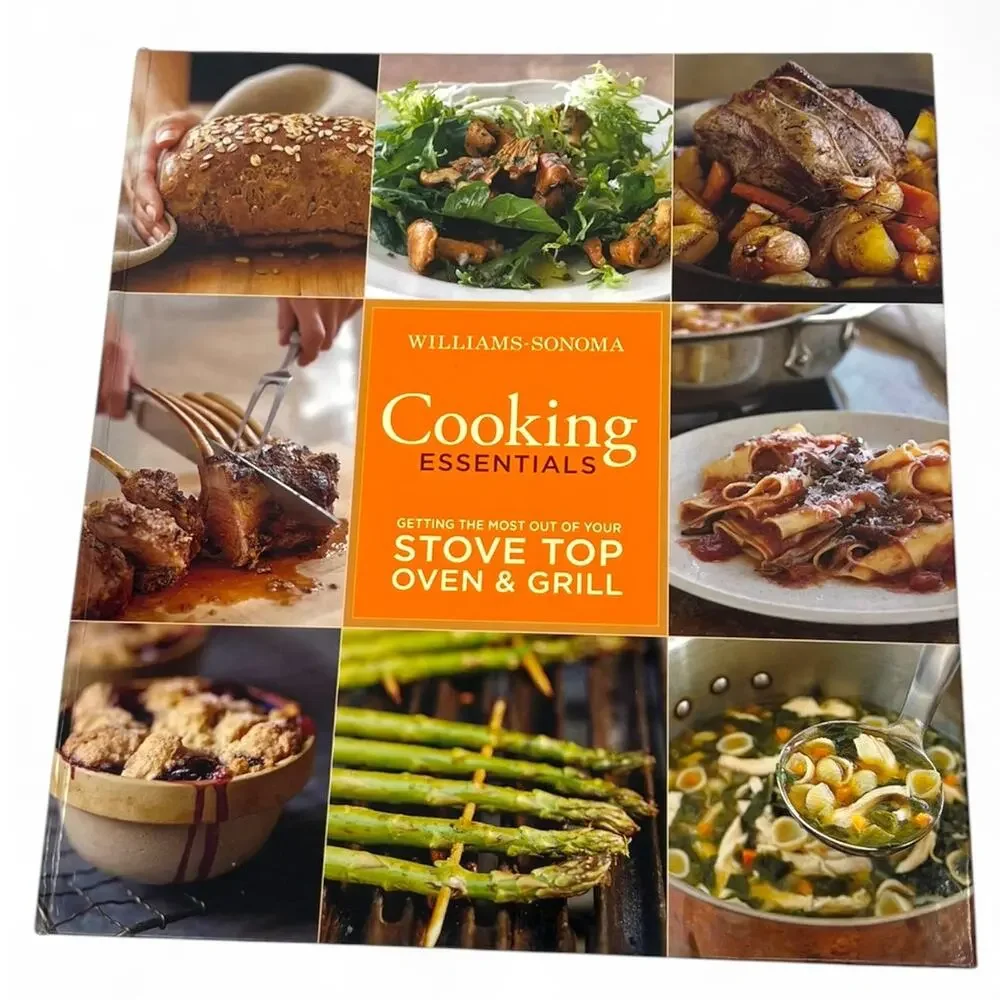SET of 3 Williams Sonoma Cooking Cookbooks Recipes Kitchen Julia Childs French